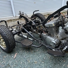 バギー　250cc リーファン製　フレーム＆エンジン　値引き交渉受付ます。の画像