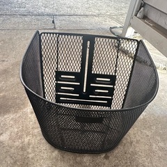 バイクつけるカゴの画像