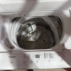 F11 洗濯機パナソニック NA-F50BE8 2021年製 5.0kgの画像