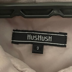 【差し上げます】HUSH HUSH フード付きコート Lサイズの画像