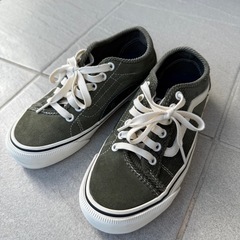 VANS バンズ　オールドスクール　カーキ　コーデュロイ　23cm 美品の画像