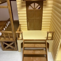 シルバニア赤い屋根の大きなお家の画像