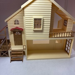 シルバニア赤い屋根の大きなお家の画像