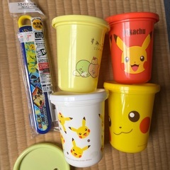 ⑧ポケモンやすみっこぐらし　コップなどの画像