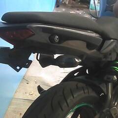 KAWASAKI ニンジャ400 黒/グレー 車検残R8/10月 エンジン始動動画 半額配送キャンペーン 現状渡し諸経費￥0- 横浜 P-Yardの画像