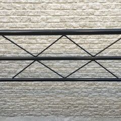 鳥かご型の照明　ベットの柵（布団のずれ落ち防止）の画像