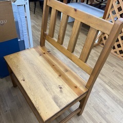 【ドリーム川西店御来店限定】☆ジモティー見たよ♪割引☆カントリー調ダイニングセット／クリーニング済み【2125560000042586】の画像