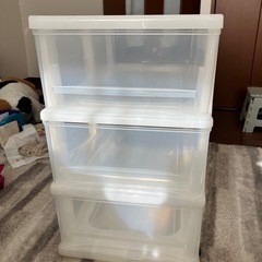 衣装ケース 3段の画像