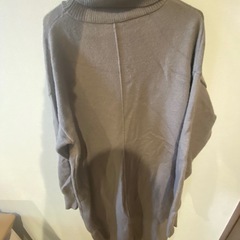 セーターワンピースの画像