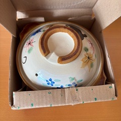 新品　土鍋　17㎝の画像