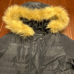 GU ダウンコート　130cmの画像