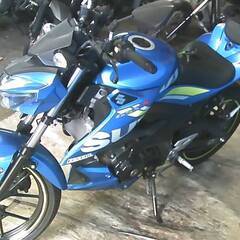 SUZUKI GSX-S125A 青 エンジン始動動画 自賠責保険で乗れます 半額配送キャンペーン 期間限定 現状渡し諸経費￥0 横浜 P-Yardの画像