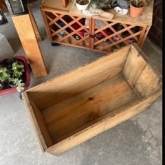 りんご箱 DIY 100均 カスタマイズ 本棚や整理箱 植物 ガーデニングのプランター等にいかがですか　Aの画像