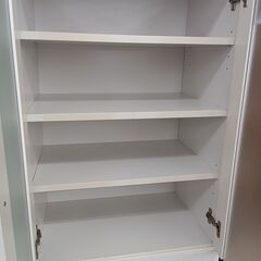 ★リユースのサカイ水戸店★  食器棚 ホワイト H178×D42×W59 クリーニング済み MT6716の画像