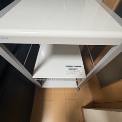 レンジ台　キッチン収納　家具　キッチンカウンター　直接引き取り限定の画像