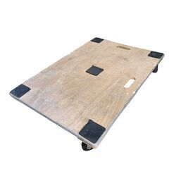 木製台車 台車 キャスター付き 平台車 倉庫 板台車 頑丈 木 持ち運び 5台セットの画像