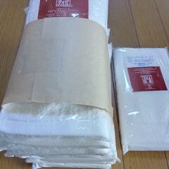 高級　泉州フェイスタオル　10枚セット　白　コスモ証券ノベルティー　未開封の画像