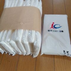 高級　泉州フェイスタオル　10枚セット　白　コスモ証券ノベルティー　未開封の画像