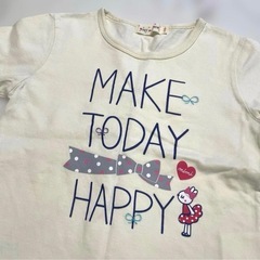 【他購入にて無料】　ニットプランナー　ミミちゃん　長袖カットソー　ロンT 女の子 110サイズの画像