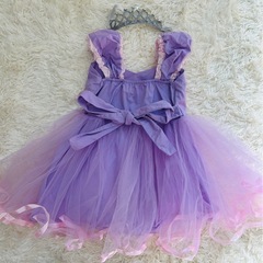 【美品】ラプンツェルドレス　80〜100センチの画像