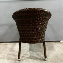 ガーデンチェア アームチェア 人工ラタンチェア ラタンチェア 藤チェア チェア 椅子 イス RW772の画像