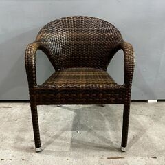 ガーデンチェア アームチェア 人工ラタンチェア ラタンチェア 藤チェア チェア 椅子 イス RW772の画像