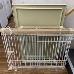 ペットケージ アイリスオーヤマ ナチュラルベージュ 幅約90.5×奥行約61.8×高さ約55㎝ ペット用品 🚚自社配送時💳代引き可🚚(現金、クレジット、スマホ決済対応)の画像