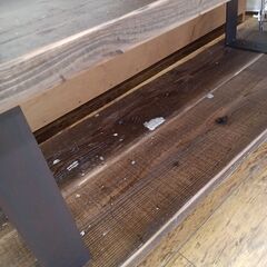 ★リユースのサカイ水戸店★  オープンシェルフ ダークブラウン H73.5×D40×W120 クリーニング済み MT6719の画像