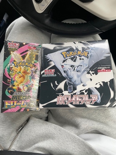 ポケモンカード　ポケカ　未開封シュリンク付き　メガドリーム　ホワイトフレア