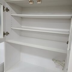 J1931【リユースのサカイ柏店】NITORI　ニトリ　キッチンボード　コパン80KB　ホワイト　クリーニング済み　参考価格46,990円の画像