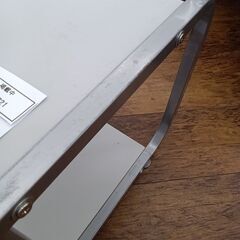 ★リユースのサカイ水戸店★  テレビ台 シルバー H38×D37×W64 クリーニング済み MT6721の画像