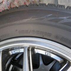 【美品】スタッドレスタイヤ185/65R15 アルミホイールの画像