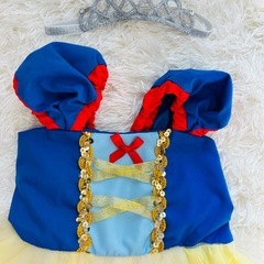 【美品】白雪姫ドレス　80〜100センチの画像