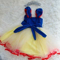 【美品】白雪姫ドレス　80〜100センチの画像