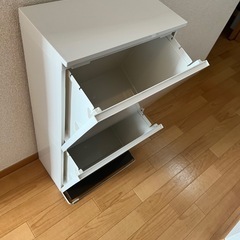 【取引中】ゴミ箱　2段　20L×2の画像