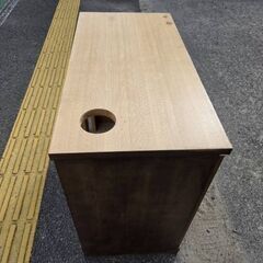 90㌢木製水槽台　※引き取り限定の画像