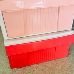 【お譲り先決定】押し入れ収納ケース 2個の画像