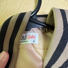 ポロ　ジャケット　ダウン　ベビー用　90サイズの画像