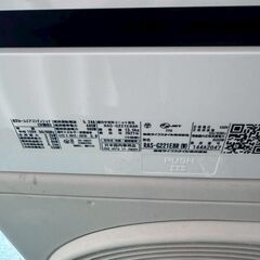 K07023 中古エアコン 東芝 2021年製 主に6畳用 冷房能力 2.2KW / 暖房能力2.2KWの画像