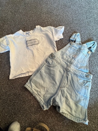 Diorディオール子供服・オーバーオール