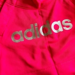 adidas ジャージセット ピンク グレーの画像