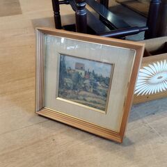 額入り複製画 ポール・セザンヌ 「ポントワーズの水車小屋」絵画 ...