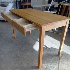 セール開催中！表示価格からさらに15～50％OFF！（サルベージ品を除く）無印良品　無垢材デスク　天然オーク材の画像