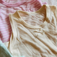 ベビーキャミソール5枚セットの画像