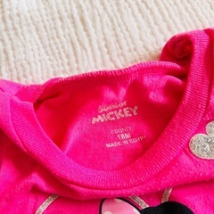 Mickey Mouse フリル付きTシャツとパンツセット 18Mの画像