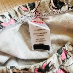 Mickey Mouse フリル付きTシャツとパンツセット 18Mの画像