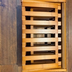 【お譲り先確定】折りたたみ式ラックの画像