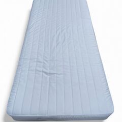 無印良品 マットレス付き パイプベッドフレーム シングルサイズの画像