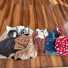 女の子お洋服まとめ売り　90cmの画像