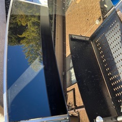 パソコンデスク　ガラスの画像